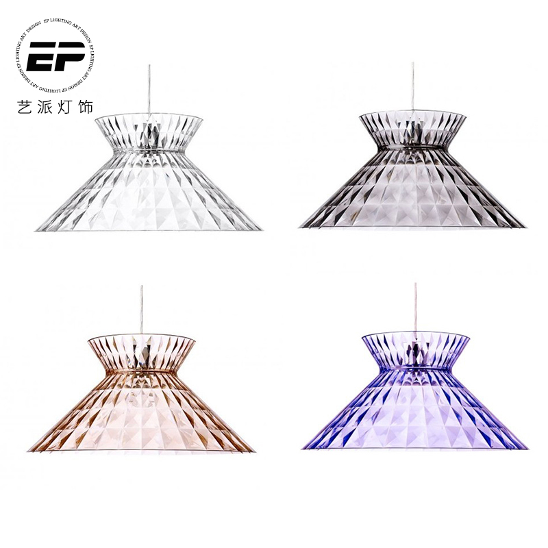现代简约风格意大利2020新款大气温馨浪漫客厅餐厅卧室亚克力吊灯