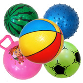 皮球儿童玩具皮球篮球足球拍拍球幼儿园皮球宝宝充气西瓜球按摩球