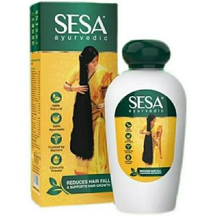 Sesa Hair Oil 挤压 India 印度草本植物滋养阿育吠陀发油 包装