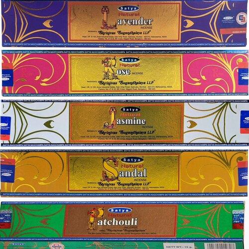 印度赛巴巴线香自然系列广藿香 Satya Incense Natural Series