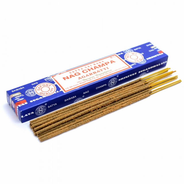 印度赛巴巴黄花木线香Sai Baba Nag Champa Agarbatti Incense