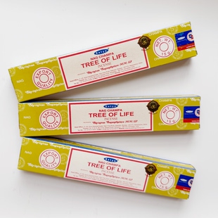 生命之树线香静心平衡舒缓净化香薰Satya Tree of Life Incense