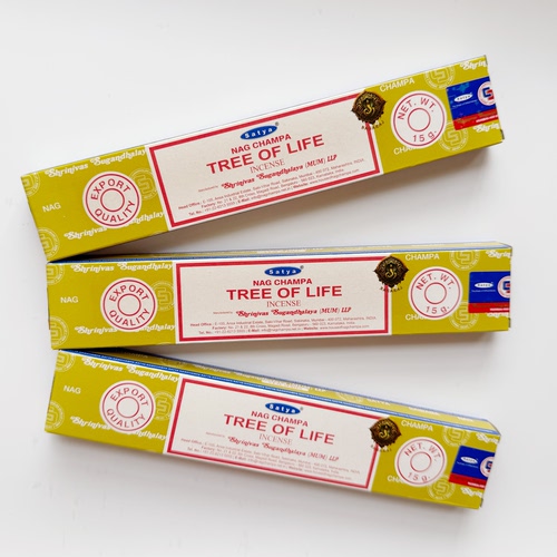 生命之树线香静心平衡舒缓净化香薰Satya Tree of Life Incense