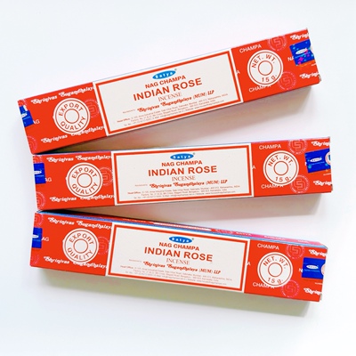 印度赛巴巴线香印度玫瑰香Sataya Indian Rose Incense