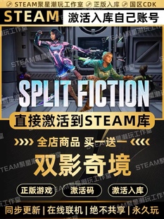 Steam正版【双影奇境Split Fiction】国区CDK激活码CDKEY入库联机