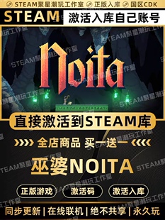 CDK国区激活码 巫婆Noita CDKEY激活全DLC入库 女巫 Steam正版