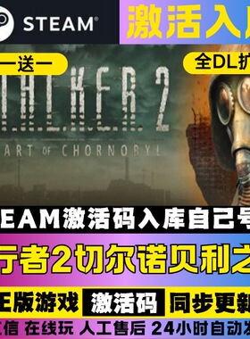 Steam 潜行者2切尔诺贝利之心国区CDKEY全DLC激活码CDK激活入库