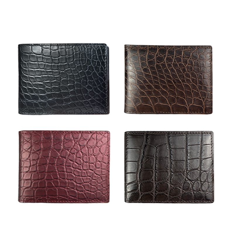 法国进口咸水美洲鳄鱼腹部肚皮整皮中皮世家真皮驾驶证行驶证皮套