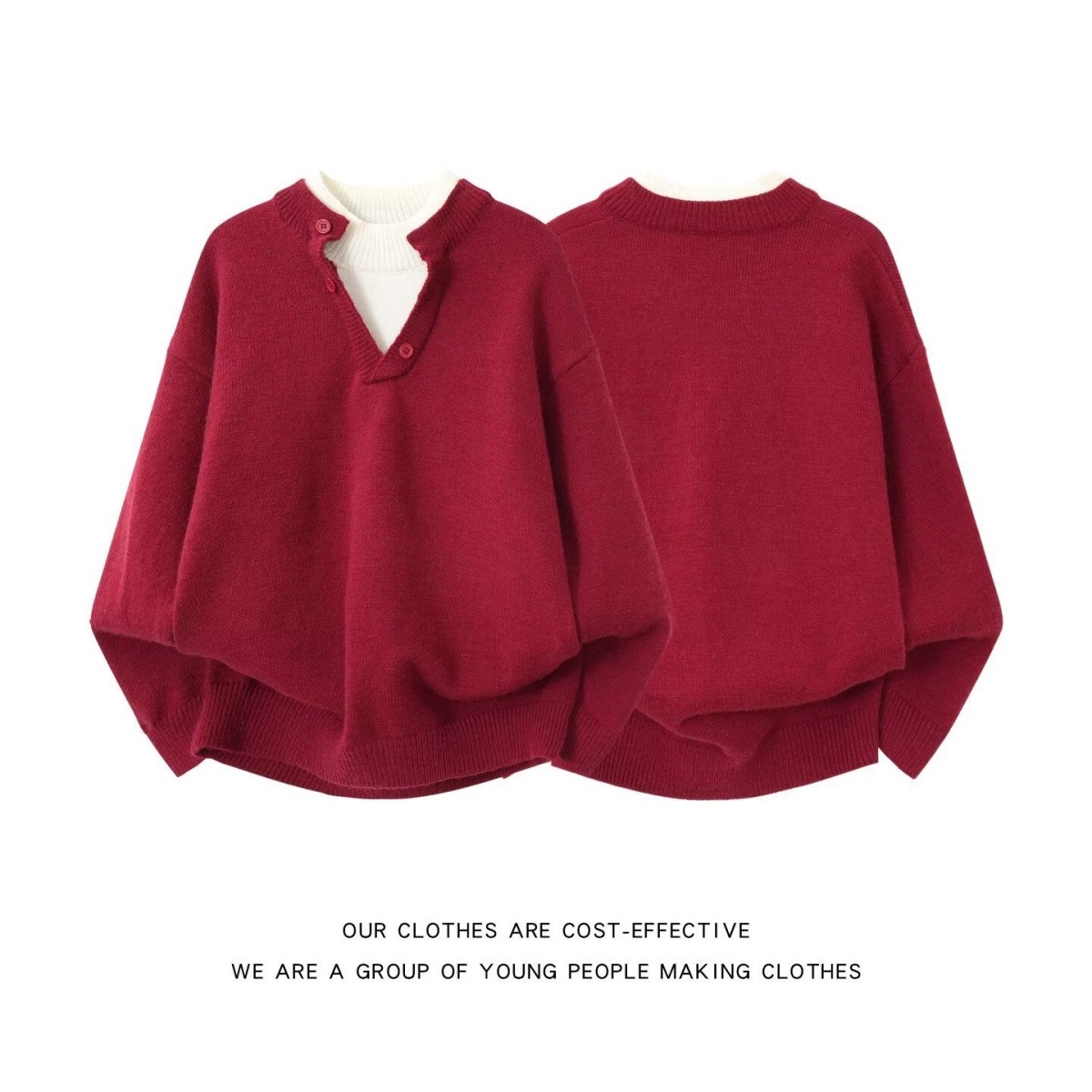 2024秋冬新款开衫毛衣美式复古休闲慵懒风V领针织衫男纯色外套,男装,针织衫/毛衣,淘宝优惠券,粉丝福利购,淘宝优惠卷