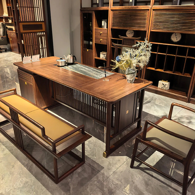 新中式实木茶桌2025新款