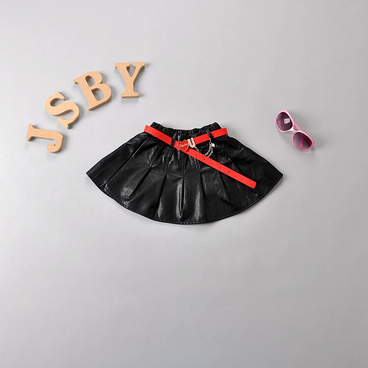 Jupe enfant en cuir - Ref 2050743 Image 1