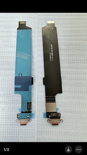 3c适用于黑鲨5尾插排线 PAR-A0充电接口黑鲨5代连接主板排线