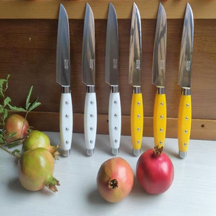 日美不锈钢切水果刀锋利果蔬刀削皮刀厨房切菜西瓜刀学生手工小刀