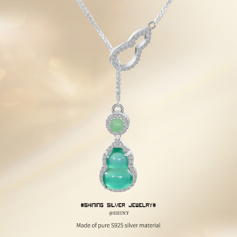 S925純銀福祿葫蘆綠玉髓項(xiàng)鏈小眾設(shè)計(jì)輕奢高級(jí)感鎖骨鏈?zhǔn)罪椝团?>
                                </a>
                            </div>
                        </div>
                        <!-- Add Pagination -->
                        <div   id=
