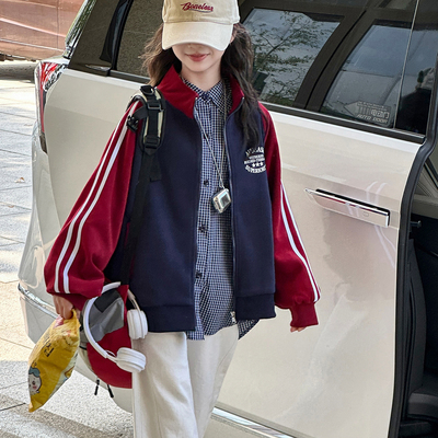 女童外套春秋款2025新款洋气上衣