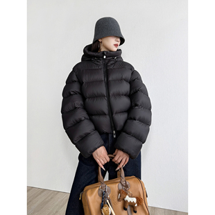 NancyCavally专柜款大牌奢选95白鹅绒 立体绗缝云朵感泡芙羽绒服