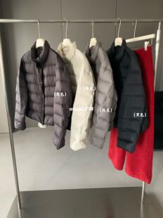 卡蔓诗8039韩标立领排骨羽绒服女冬季短款小个子保暖90白鸭绒外套