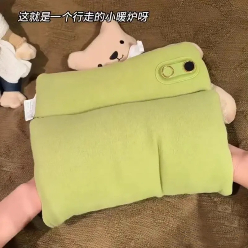 暖手宝充电式无水热水袋石墨烯发热暖宝宝安全防爆保暖过冬神器