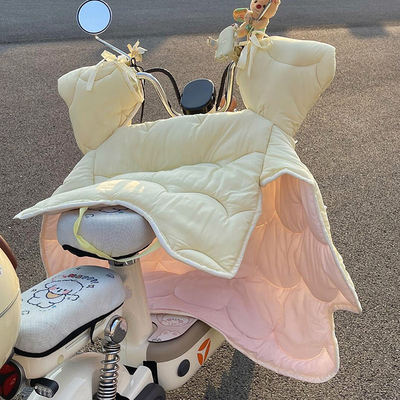 电动车挡风被四季通用双面防水