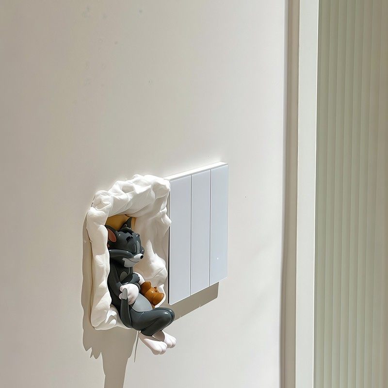 插座超萌装饰品挂件改造神器家用开关空调墙洞DIY预留口水管遮丑,基础建材,装饰盖,淘宝优惠券,粉丝福利购,淘宝优惠卷