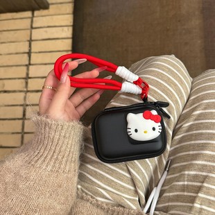 Hello Kitty卡通数码相机包大疆action5pro4女便携收纳包手提小包