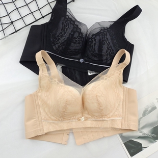 佳妮拉丝文胸2359无钢圈b杯薄海绵聚拢收副乳防下垂性感蕾丝内衣