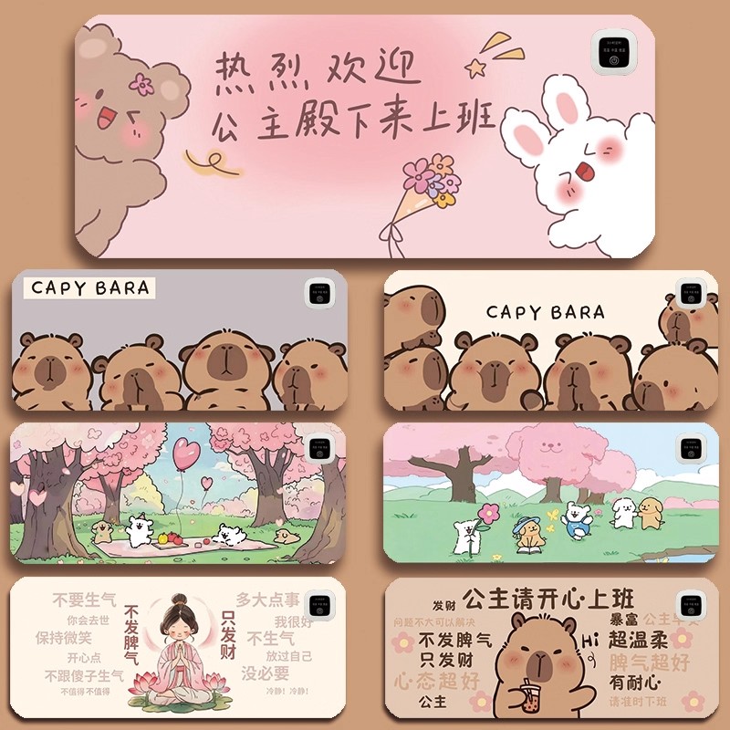 加热鼠标垫超大电脑桌垫