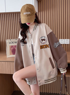 chi韩版棒球服外套女2024
