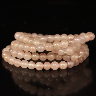 6*6mm108颗35g天然桂林鸡血玉石手链田湾料黄色手串女士手链