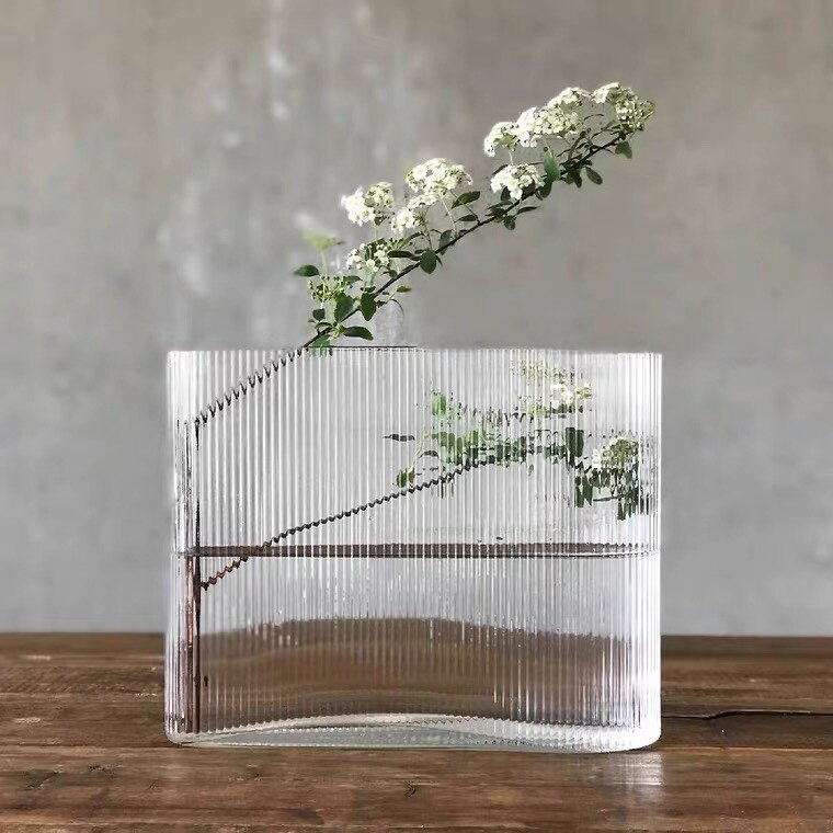 手工制作土耳其迷雾花瓶同款波浪花瓶