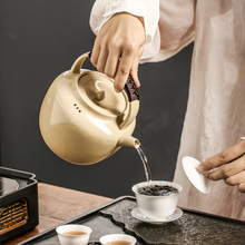 潮州家用陶瓷煮水壶大容量烧水茶器冷水壶高颜值乔迁新居2025新款