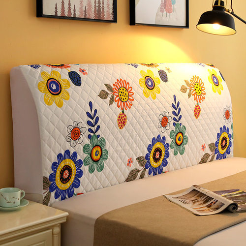 床头罩套防尘夹棉加厚全包