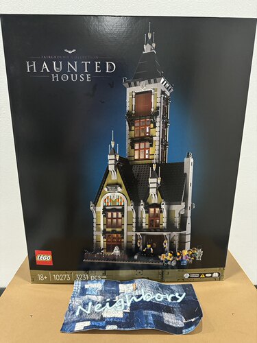 乐高LEGO10273鬼屋跳楼机积木