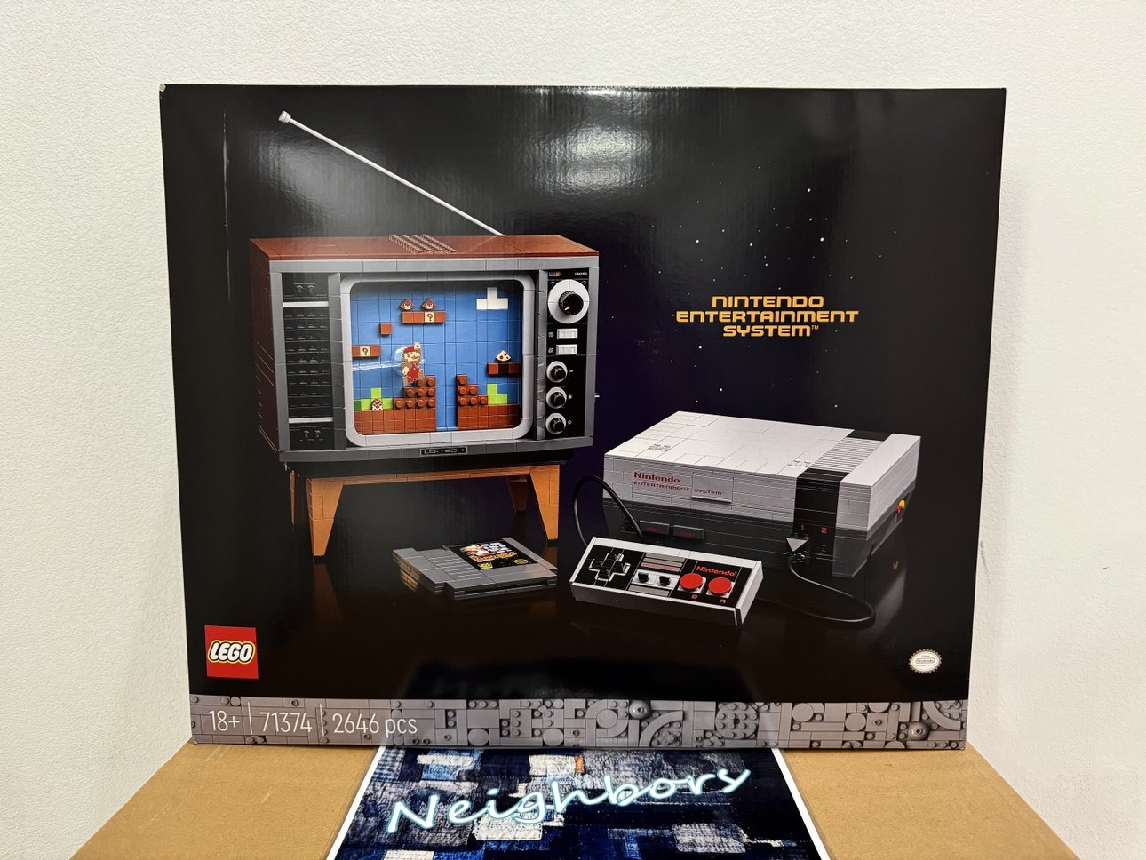 LEGO乐高 71374 任天堂 超级马力欧 马里奥NES红白机拼插积木玩具