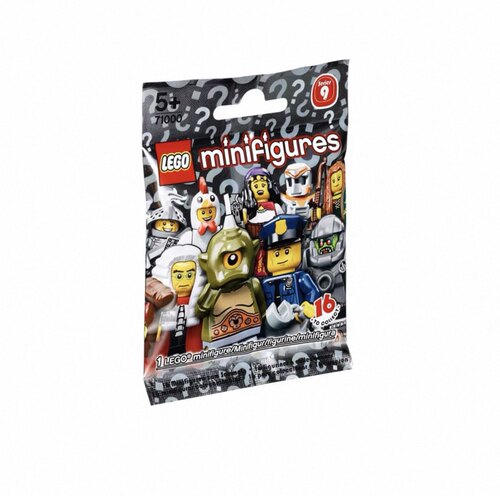 LEGO乐高 71000 第9季人仔抽抽乐 拼插积木玩具 一套16只不重复