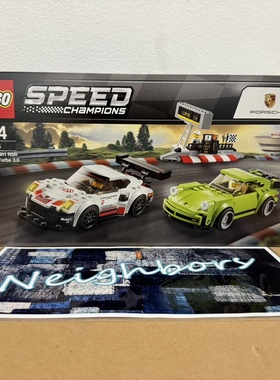 LEGO乐高 75888 Speed超级赛车系列 保时捷911 RSR Turbo积木玩具