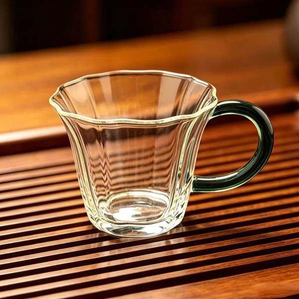 耐热玻璃精致高档功夫品茗杯图片
