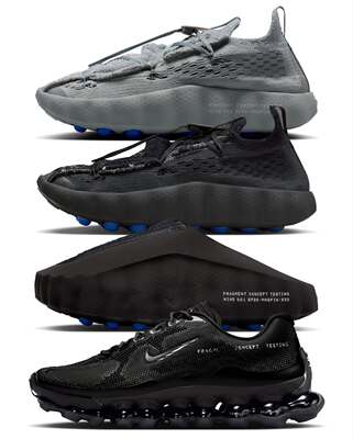 耐克Nike Mind 001 002 x Fragment 藤原浩联名休闲跑鞋拖鞋 定金