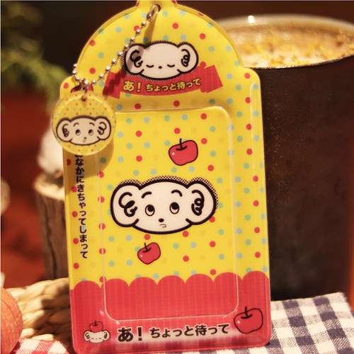 100%幸福原创卡套日系波点古早风