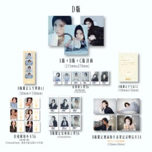 计入销量 漫潮 BAE 裴真率D版：ABC封面+ABC拍立得+限定拍立得+自拍小卡+人生四格+明信片+手写信WAVES漫潮杂志2026年6/7月朴睿訚