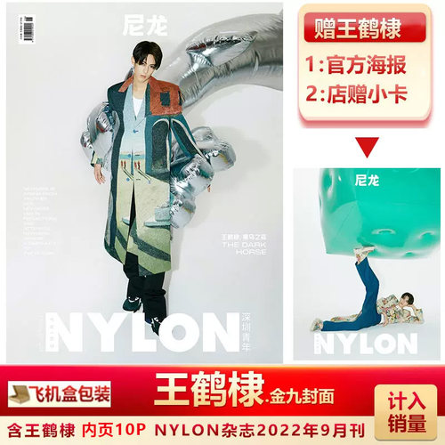 博客天下9月王鹤棣封面