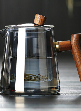 玻璃茶壶泡茶器家用套装功夫沏茶加厚耐高温茶具茶水分离2025新款