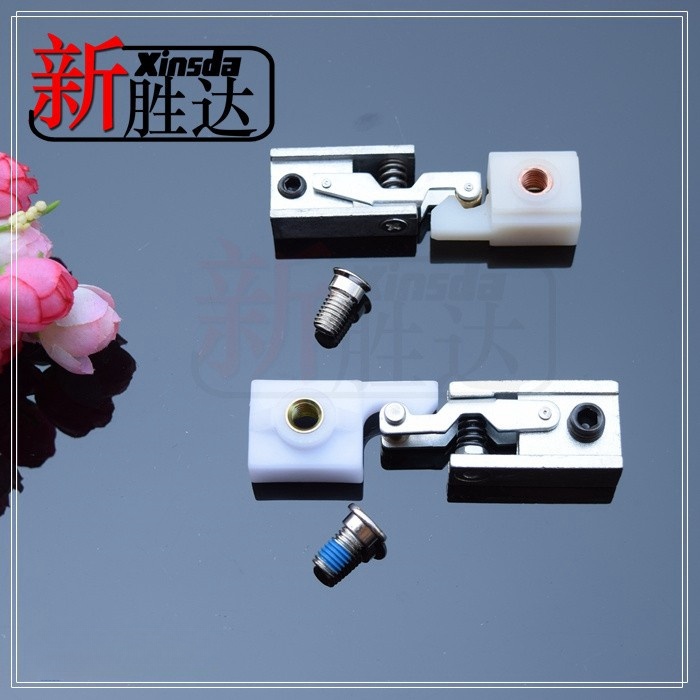 暗藏式閉門器尼龍鋁鉤鋁軌定位配件帶防滑螺絲22.6_23.3和25MM