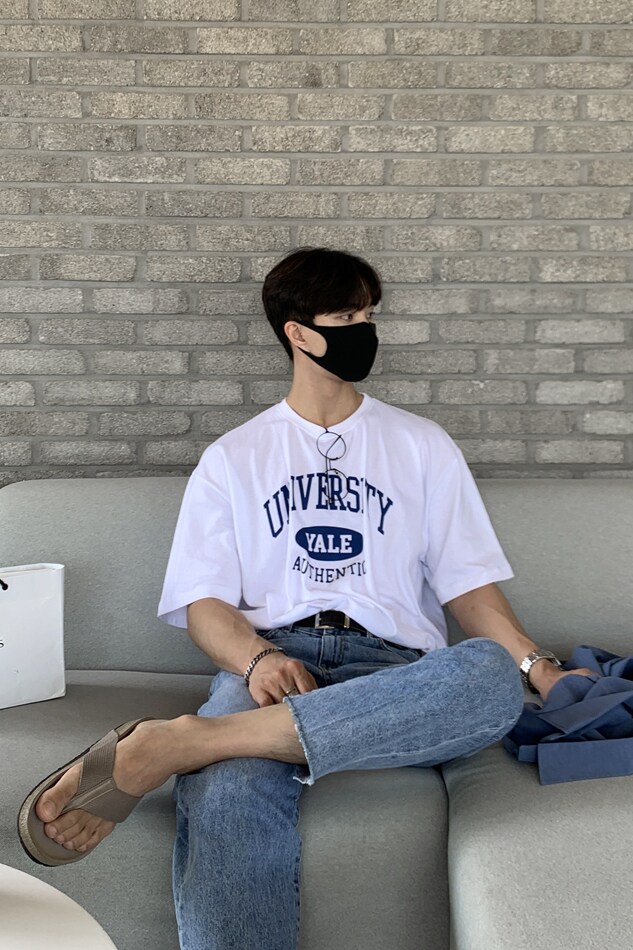 纯棉t恤男夏季字母印花学生半袖上衣宽松大码短袖体恤insDT07P30,男装T恤,星座710
