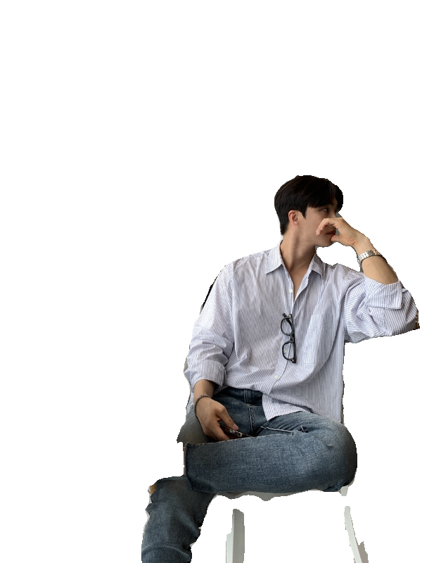 条纹衬衫男士长袖高级感韩版宽松小众设计感衬衣710-3410P45,男装衬衫,星座710