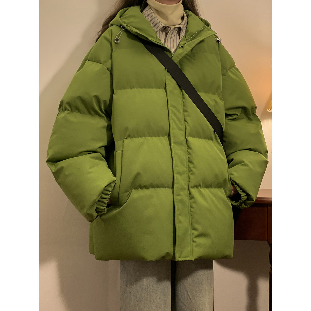 2023高中学生棉服韩版宽松男士加厚棉衣冬季外套面包服MY05P88,男装棉衣,星座710