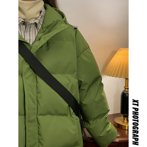 2023高中学生棉服韩版宽松男士加厚棉衣冬季外套面包服MY05P88，男装棉衣，星座710