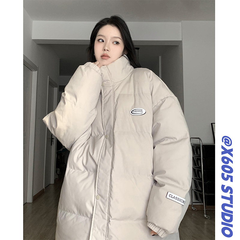 2024冬季新款立领宽松棉服女外套冬韩版加厚面包服710MY03P88图片