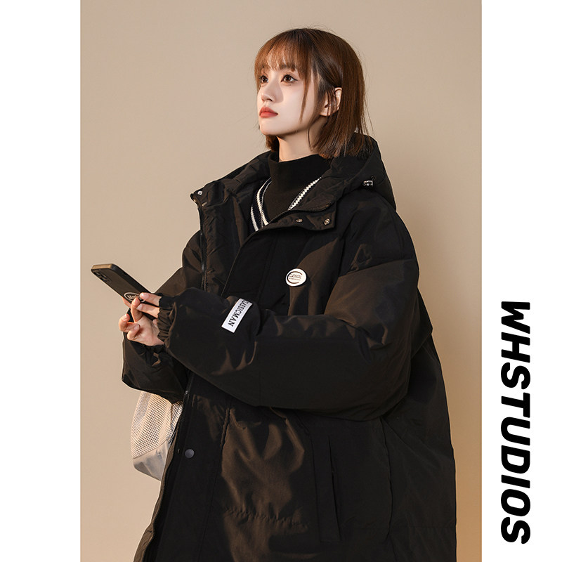新款宽松男女冬季休闲情侣加厚保暖面包棉服外套潮MY01-P88图片