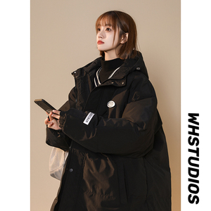 新款宽松男女冬季休闲情侣加厚保暖面包棉服外套潮MY01-P88图片